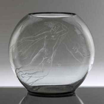 Váza s motivem aktu - Eiselt Váza s motivem aktu - Eiselt