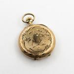 Zlaté dámské kapesní hodinky, jeptišky Zlaté dámské kapesní hodinky, jeptišky