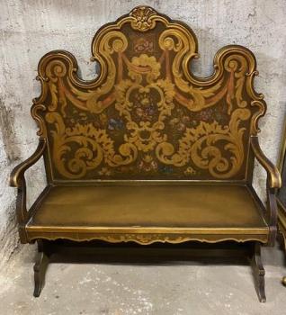 Malovaná lavice  Malovaná lavice