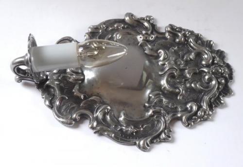 Rokokové nástěnné svítidlo - kartuše Rokokové nástěnné svítidlo - kartuše