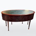 Oválný prostorový psací stůl, 1900 Oválný prostorový psací stůl, 1900