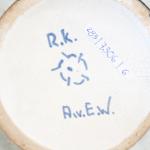 Korbel z keramiky a cínu Korbel z keramiky a cínu