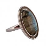 PÁNSKÝ STŘÍBRNÝ PRSTEN S LABRADORITEM PÁNSKÝ STŘÍBRNÝ PRSTEN S LABRADORITEM