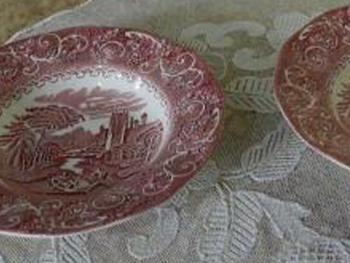 Hluboké talíře Canterbury Ironstone England 2ks Hluboké talíře Canterbury Ironstone England 2ks