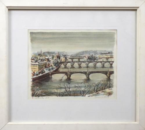 Josef D. Černý - Pražské mosty Josef D. Černý - Pražské mosty