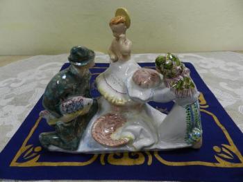 Keramické sousoší, betlém / Ježíšek Keramické sousoší, betlém / Ježíšek