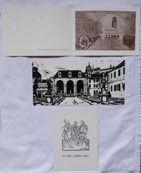 Mánes, Valdštejnská zahrada, PF 1979 Mánes, Valdštejnská zahrada, PF 1979