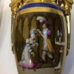 Párové porcelánové vázy Párové porcelánové vázy