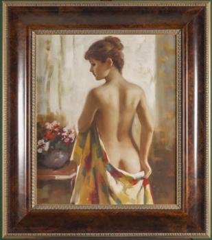 140. Dívčí akt zezadu 140. Dívčí akt zezadu