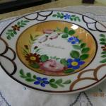 Talíř s motivem květin Talíř s motivem květin