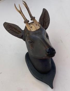 Dřevěná hlava srnečka  Dřevěná hlava srnečka