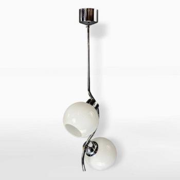 Chromový lustr, fa. Drupol Chromový lustr, fa. Drupol