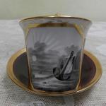 Porcelánový hrnek, ŠaPo - Vídeň, 1817 Porcelánový hrnek, ŠaPo - Vídeň, 1817