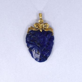 Honosný lapis lazuli přívěsek Honosný lapis lazuli přívěsek