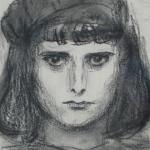 František Xaver Naske - Hlava dívky František Xaver Naske - Hlava dívky