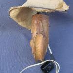 Lampička-Číňan-dřevořezba, zn. Gundel, dat.1941 Lampička-Číňan-dřevořezba, zn. Gundel, dat.1941