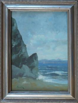 František Ondrušek - Skalisko u moře František Ondrušek - Skalisko u moře