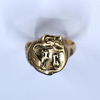 Zlatý pánský prsten  Zlatý pánský prsten