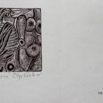 Olga Čechová - PF 1976, Ex libris, Pozvánka, bez n Olga Čechová - PF 1976, Ex libris, Pozvánka, bez n