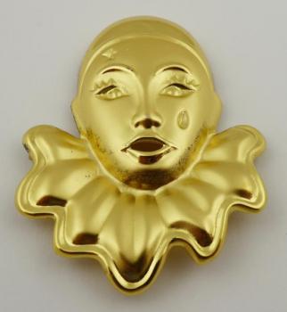 Zlacená stříbrná brož Pierot - Laza, Vicenza Zlacená stříbrná brož Pierot - Laza, Vicenza