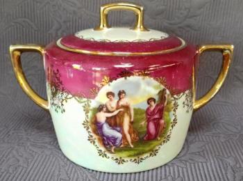 Cukřenka, karlovarský porcelán  Cukřenka, karlovarský porcelán