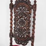 Neorenesanční židle s vysokým opěradlem Neorenesanční židle s vysokým opěradlem