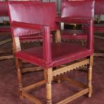 Starožitný komplet 4 židlí a křesílka. Neorensance Starožitný komplet 4 židlí a křesílka. Neorensance