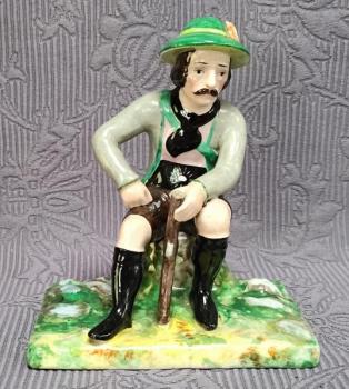 Těžítko muže, 19. stol.  Těžítko muže, 19. stol.