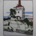 Talíř-Karlsbad-Stadtturm ( Karlovy Vary ) Talíř-Karlsbad-Stadtturm ( Karlovy Vary )