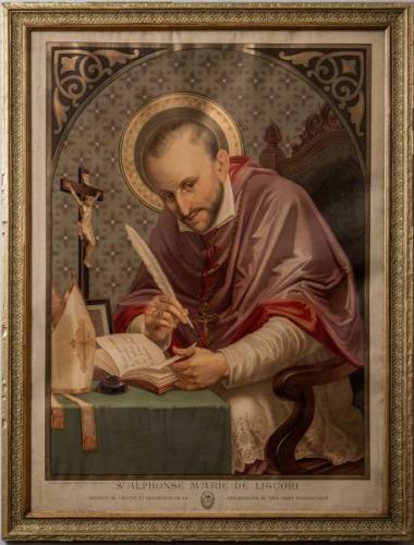 Obraz Svatý Alfons Marii de Liguori 99,5 X 75,5 cm Obraz Svatý Alfons Marii de Liguori 99,5 X 75,5 cm