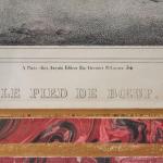 Dvojice historických litografií ”Le Pied de Boeuf” Dvojice historických litografií ”Le Pied de Boeuf”