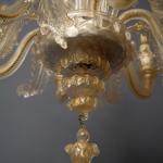 Malý šestiramenný benátský lustr - výška 58 cm Malý šestiramenný benátský lustr - výška 58 cm