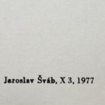 Jaroslav Šváb - Exlibris JM, Exlibris LH Jaroslav Šváb - Exlibris JM, Exlibris LH