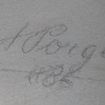 Alois Porges - Portrét dívčí hlavy Alois Porges - Portrét dívčí hlavy