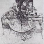 Signatura nečitelná - U stolu Signatura nečitelná - U stolu