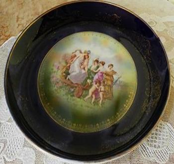 Kobaltový talíř Rosenthal Kobaltový talíř Rosenthal