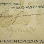 Obrázek Akcie N.V. Tabaks-Unie 1920 Obrázek Akcie N.V. Tabaks-Unie 1920