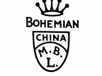Značka BOHEMIAN CHINA M.B.L. používaná v Hlubanech koncem 19. století Značka BOHEMIAN CHINA M.B.L. používaná v Hlubanech koncem 19. století