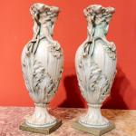 Amphora,Trnovany, Secesní párové vázy Amphora,Trnovany, Secesní párové vázy