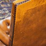 Kožené křeslo k psacímu stolu Chesterfield Kožené křeslo k psacímu stolu Chesterfield