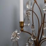 Nástěnné lampy na svíčky 19. století Nástěnné lampy na svíčky 19. století