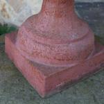 Starožitné litinové zaharadní vázy výška 75cm Starožitné litinové zaharadní vázy výška 75cm