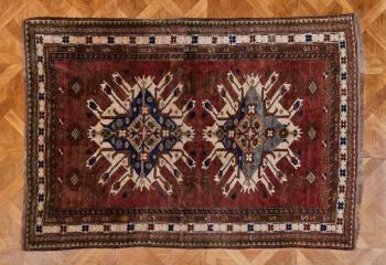 Zakavkazský vlněný koberec 258 X 176 cm Zakavkazský vlněný koberec 258 X 176 cm