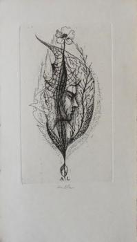 Jan Halla - Ex libris AL Jan Halla - Ex libris AL