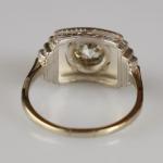 Art deco prsten s diamantem Art deco prsten s diamantem