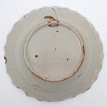 Fajánsový talíř se zubatým okrajem - Vyškov Fajánsový talíř se zubatým okrajem - Vyškov