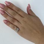 Prsten s diamanty Art Deco Prsten s diamanty Art Deco