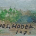 Hodek Josef : Velká Kuš na Lnářsku, dat. 1971 Hodek Josef : Velká Kuš na Lnářsku, dat. 1971