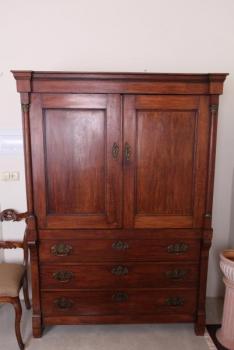 Starožitný dubový sekretář cca 1820 Starožitný dubový sekretář cca 1820
