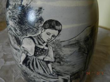 Malovaná váza Malovaná váza